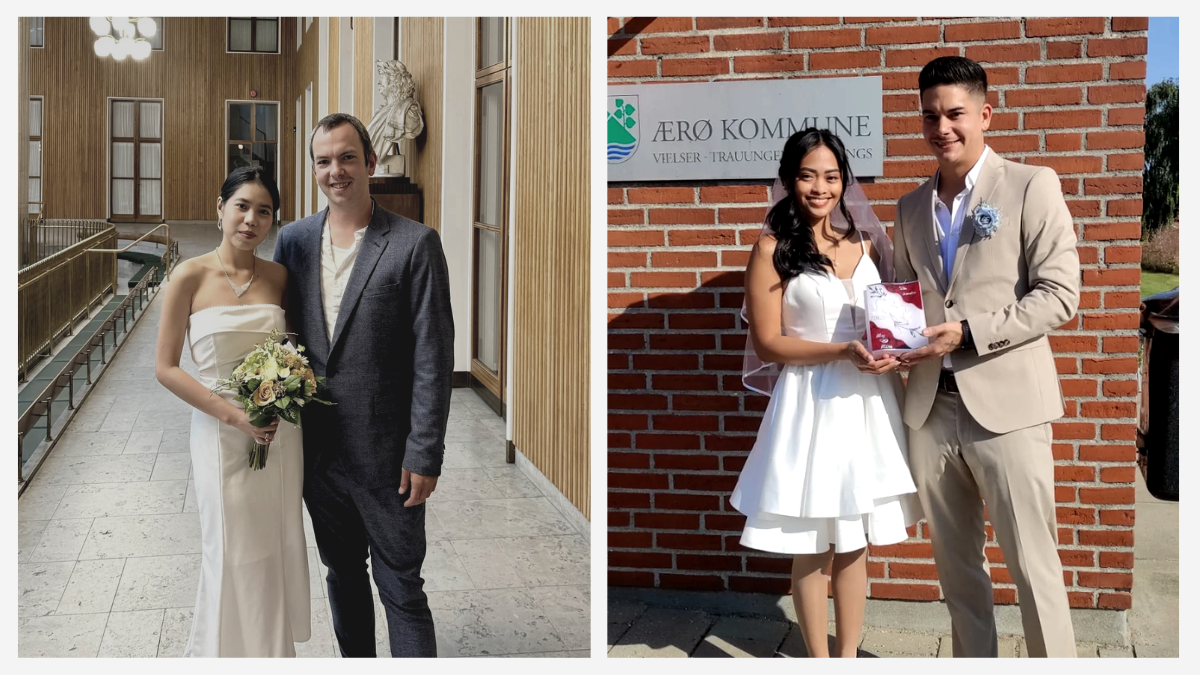 Echte Paare nach erfolgreichem Heiratsvisum – P2G-Visa