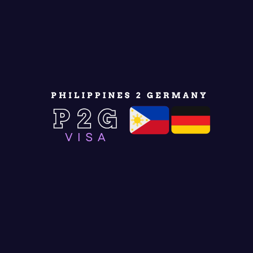 P2G-Visa Logo – Dein Partner für Philippinen und Deutschland seit November 2023