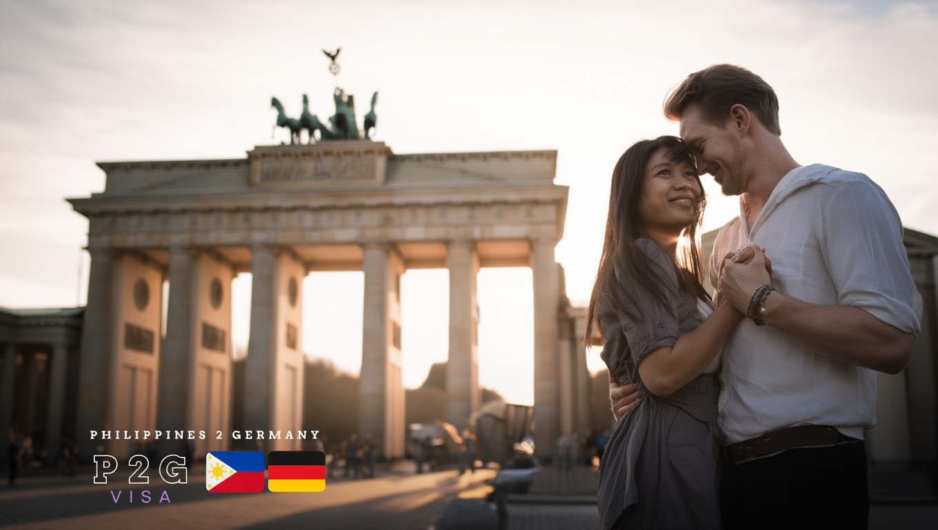 Filipina Deutschland – glückliches Paar – P2G-Visa